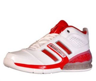 Adidas Bounce Artillery II Red Basketball Shoes Mens 20 Orthotics New 