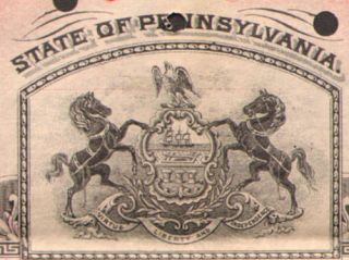City of Scranton Pennsylvania  1908 bond certificate Mayor JB Dimmick 