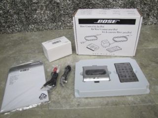bose wave connect kit for ipod 315527 0010 docking station with remote 