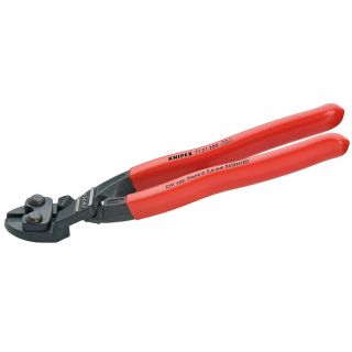 The KNIPEX 7121200 Compact Bolt Cutter is a clever muscle man. The 