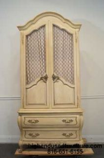 WHITE FURNITURE (Hickory White) 37 French Provincial Bombay Armoire 