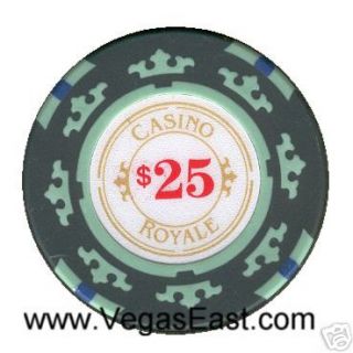James Bond 007 Casino Royale $25 Chip Craig Poker Card