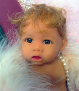 Fancy That RARE Resin Baby Doll by Bonnie Chyle Anatomically Correct 