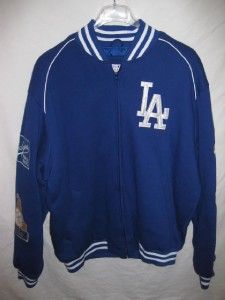 Dodgers 2XL Mens 5 Time World Series Champions Jacket P