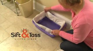 Sift and Toss   Cat Litter Liner System   As Seen on TV (XLarge)