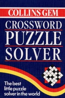 Collins Gem   Crossword Puzzle Solver (Gem Dictionaries), John 