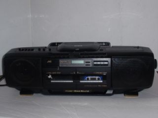 vintage jvc rc x510 boombox cd cassette radio player