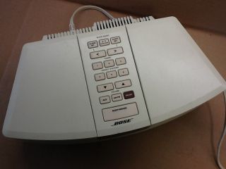 bose wave radio awr1 1w white for parts or repair