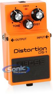 Boss DS 1 Professional Classic Distortion Guitar Keyboard Pedal