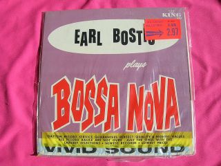 Earl Bostic Plays Bossa Nova Still SEALED Vinyl LP