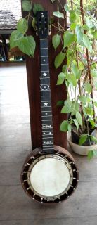 Antique T Bostock Banjo 5 String 1920s