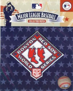 1912 Boston Red Sox World Series Patch 100 Authentic Official MLB 