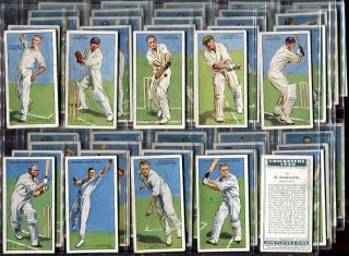   John Player Sons Cricketers 1930 England V Australia Bradman