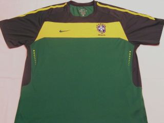  Brazil Training Jersey Green 2010