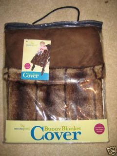  Brooks Pond Buggy Blanket Cover Insulated Faux Mink