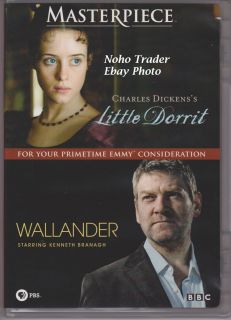   DVD LITTLE DORRIT WALLANDER 3 DISC SET PBS BBC AMERICA Kenneth Branagh