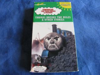Thomas The Tank Engine Thomas Breaks The Rules Other Stories VHS 1992 