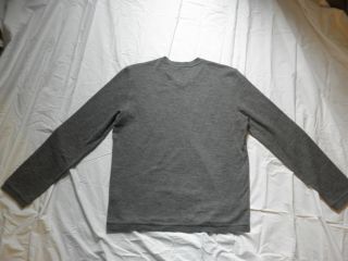 Hugo Boss Sweater Mens Gray Size M Cotton Virgin Wool