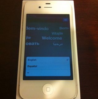  Apple iPhone 4 8GB White Sprint