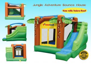 Bounceland Inflatable Bounce House Jungle Bouncer
