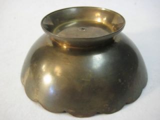 brass candle holder bowl foundry collection india