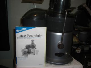 Breville JE900 Juice Fountain Professional Juicer Extractor