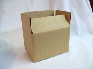Lot of 5 6x4x4 Corrugated Shipping Packaging Boxes Cardboard New 200 