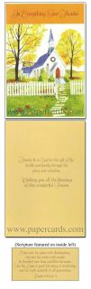 Thanksgiving Scriptured Greeting Cards Box of 12