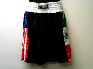 XLarge Cleto Reyes Grant Mexican USA Boxing Trunks