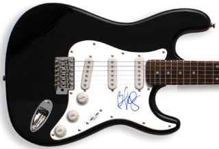 Brad Paisley Brent Long Autographed Signed Guitar PSA DNA UACC RD COA 