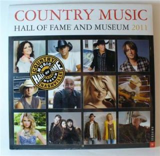 2011 country music hall of fame wall calendar
