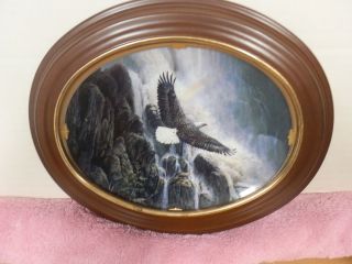 1995 Bradford Exchange Plate Cascading Inspiration Plate 784B with 