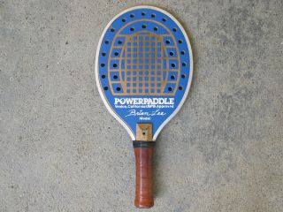 Brian Lee Power Platform Tennis Racquet Paddle RARE HARD TO FIND