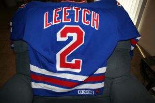 Brian Leetch Vintage Authentic NY Rangers Jersey Brand Never Worn 