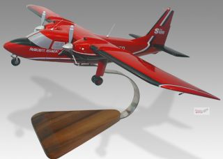 Britten Norman BN 2T Islander Red Devils Desktop Model