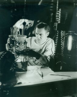 Colin Clive Bride of Frankenstein Iconic Original Negative Portrait 