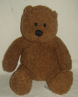 Baby Gap Dark Brown Bear with Short Curly Fur Brannan