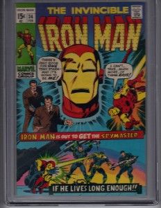 Iron Man 34 CGC Graded 9 4 2nd Spymaster Appearance 50 Off Shipping 