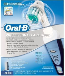 Oral B Professional Care 8850 Electric Toothbrush Special Value