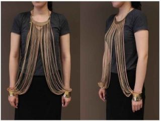 Tamar Braxtons Magnificent Necklace Cuff Bracelet Body Chain