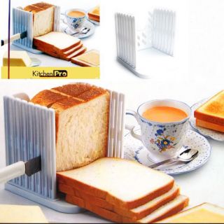 Kitchen Pro Bread Loaf Slicer Slicing Cutter Cutting Cuts Even Slices 