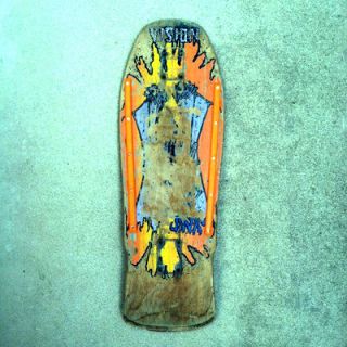 Vintage Vision Skateboard Deck Jinx 1986 Thrasher Gator Gonzo Alva 