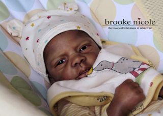   DEPOSIT Reborn AA A/A African American Black Biracial by Brooke Nicole
