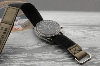 NASA VELCRO STRAP for Omega Speedmaster Moon Watch 321, Moonwatch 861 