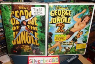   George of The Jungle 1 and 2 RARE Brendan Fraser 717951000101