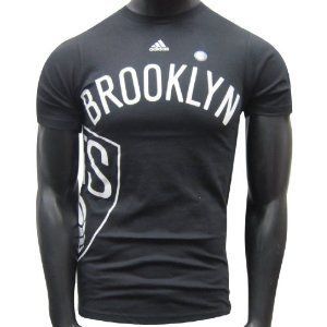  Brooklyn Nets Adidas The Go to Black T Shirt