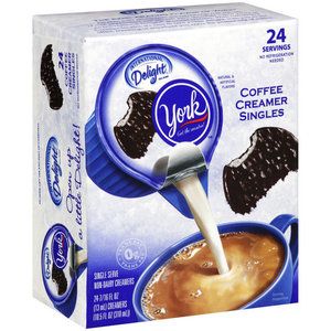 International Delight York Coffee Creamer Singles 24 Servings Fresh 