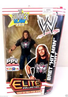 BRET HART WWE Elite Collection Best of Pay Per View Wrestlemania XXVII 