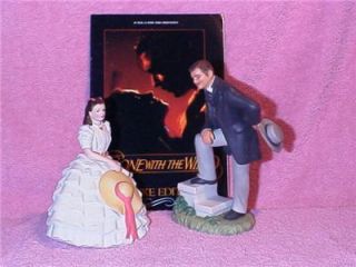 Gone with the Wind Figurines with free Deluxe Edition VHS tapes