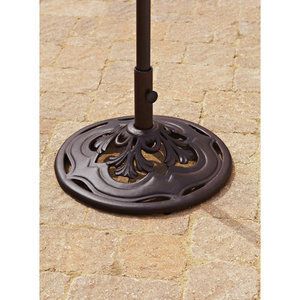  Homes and Gardens Paxton Place Outdoor Umbrella Base Cast Iron